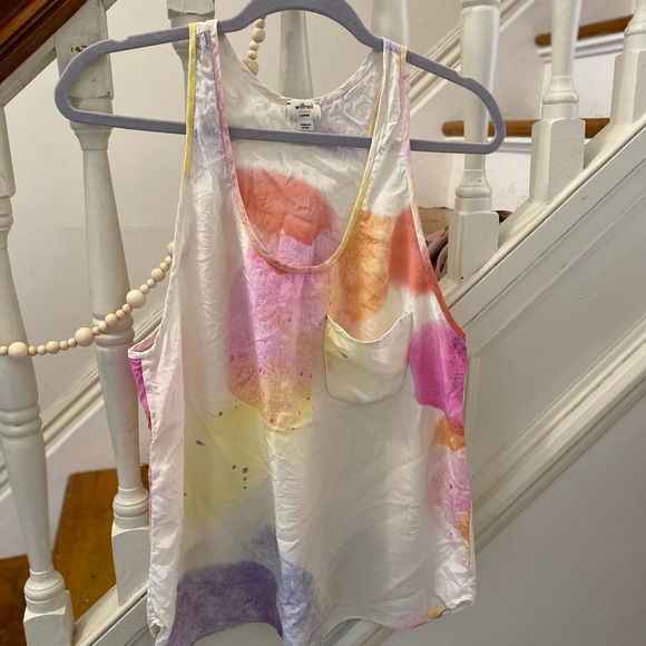 Aritzia ✨💜 Wilfred Silk Tank - Sz. L - Picture 2 of 6